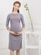 Платье для беременных серое | 5770567 | фото 2