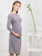 Сукня для вагітних сіра | 5770567 | фото 3
