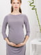 Сукня для вагітних сіра | 5770567 | фото 5