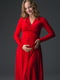 Сукня для вагітних червона | 5770570 | фото 2