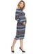 Сукня для вагітних комбінованого забарвлення у смужку | 5770592 | фото 5