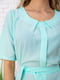 Блуза мятного цвета | 5772749 | фото 5