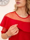 Блуза червона | 5772768 | фото 5