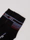 Шкарпетки чорні в смужку і в принт | 5773125 | фото 3
