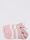 Шкарпетки рожеві в смужку і в принт | 5773175 | фото 2