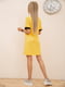 Сукня жовта з написом | 5773205 | фото 3