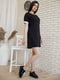 Сукня чорна з написом | 5773208 | фото 2