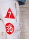Штани білі з логотипом | 5773386 | фото 5