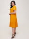 Платье горчичного цвета | 5773894 | фото 2