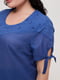 Блуза синяя | 5773931 | фото 4