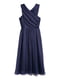 Платье вечернее синее | 5774242