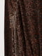 Сукня коричнева з декором | 5774331 | фото 2