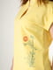 Блуза желтая с рисунком | 5776834 | фото 2