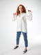 Блуза-туника белая с рисунком | 5776840 | фото 5