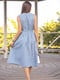 Платье голубое в полоску | 5776877 | фото 4