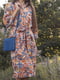Сукня різнокольорова в принт | 5776878 | фото 2