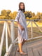 Сукня двоколірна в смужку | 5776883 | фото 2