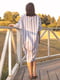 Сукня двоколірна в смужку | 5776883 | фото 6