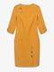Платье горчичного цвета | 5777457 | фото 5