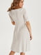 Платье белое в горошек | 5777462 | фото 3