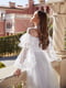 Платье белое в крапинку | 5777518 | фото 7