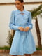 Платье голубое | 5777608 | фото 4