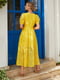 Платье желтое | 5777627 | фото 5