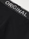 Легінси спортивні чорні з логотипом | 5782932 | фото 2