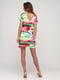 Сукня комбінованого кольору в принт | 5783337 | фото 2