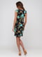 Сукня комбінованого кольору в квітковий принт | 5783357 | фото 2