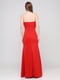 Платье красное с узором | 5783528 | фото 2