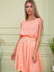 Платье персикового цвета | 5783961 | фото 4