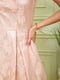 Платье персикового цвета | 5783968 | фото 5