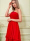 Платье красное | 5784034 | фото 3