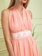 Платье персикового цвета | 5784064 | фото 6