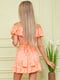 Платье персикового цвета | 5784084 | фото 3