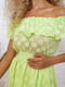 Сукня салатового кольору | 5784086 | фото 5