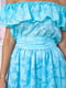 Платье голубое | 5784089 | фото 5