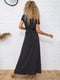 Сукня чорна в горошок | 5784106 | фото 4