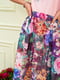 Платье персикового цвета в принт | 5784112 | фото 4