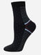 Шкарпетки чорні в смужку і в цяточку | 5698331