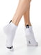 Шкарпетки білі в принт | 5699021 | фото 2