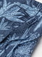 Спідниця синя в тропічний принт | 5786089 | фото 2