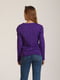 Блуза фиолетовая с рисунком | 5794562 | фото 3