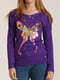 Блуза фіолетова з малюнком | 5794562 | фото 4