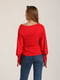 Блуза красная с рисунком | 5794568 | фото 3