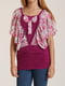 Блуза комбинированного цвета в цветочный принт | 5794582 | фото 3