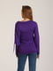 Блуза фиолетовая с рисунком | 5794600 | фото 3