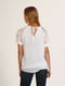 Блуза белая с узором | 5796117 | фото 2