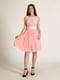 Сукня рожева з візерунком | 5797092